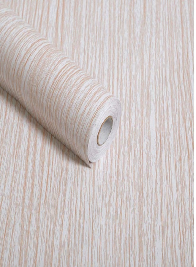 Waddllcor Wood Grain Contact Paper Decorative Vinyl Self Adhesive Shelf Liner Drawer Furniture Door Sticker Peel and Stick Film for Cabinets Shelves Drawers Decorative Faux Vinyl Roll 17.7 x 78.7 Inches - Image 1